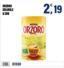 Adhoc Orzoro solubile Nestlé offerta