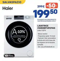 FreeShop Haier lavatrice offerta