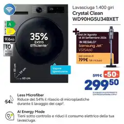 FreeShop Lavasciuga Crystal Clean offerta