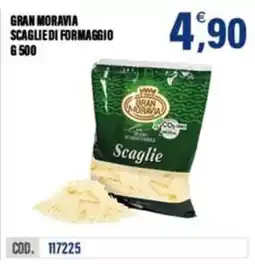 Adhoc Scaglie di formaggio Gran Moravia offerta