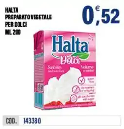 Adhoc Halta Dolci offerta