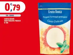 Adhoc Cento Bontà Grattugiato Fresco offerta