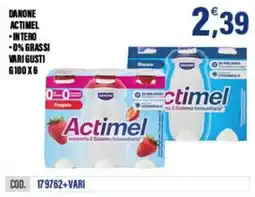 Adhoc Actimel offerta