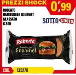 Adhoc Roberto hamburger gourmet glassato offerta