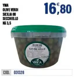 Adhoc Yma olive verdi sicilia 00 offerta
