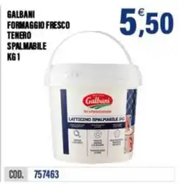 Adhoc Galbani formaggio fresco tenero spalmabile offerta