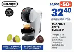 FreeShop Macchina caffè DeLonghi EDG226.W offerta
