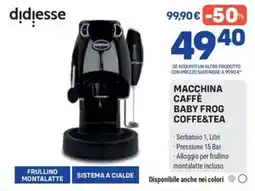 FreeShop Macchina caffè Baby Frog Coffe&Tea offerta