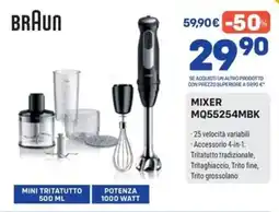 FreeShop Braun mixer offerta