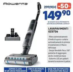 FreeShop Rowenta lavapavimenti GZ5736 offerta