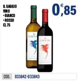 Adhoc Il Gaggio vino offerta
