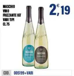 Adhoc Maschio vino frizzante IGT offerta