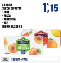 Adhoc Ladoria succhi di frutta offerta