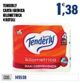 Adhoc Tenderly carta igienica kilometrica offerta