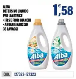 Adhoc Alba detersivo liquido per lavatrice offerta