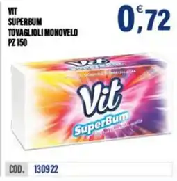 Adhoc Vit SuperBum tovaglioli monove lo offerta