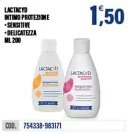 Adhoc Lactacyd intimo protezione e delicatezza offerta