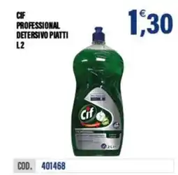 Adhoc Cif Professional Detersivo Piatti L2 offerta