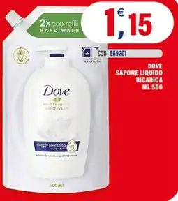 Adhoc Dove sapone liquido ricarica offerta