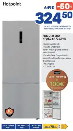FreeShop Frigorifero Hotpoint HPAK2 6472 XP4E offerta