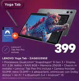 FreeShop Lenovo Yoga Tab offerta