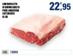 Adhoc Controfiletto di bovino adulto offerta