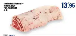 Adhoc Lombata 8 coste con filetto di bovino adulto offerta