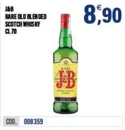 Adhoc J&B Rare Old Blended Scotch Whisky offerta