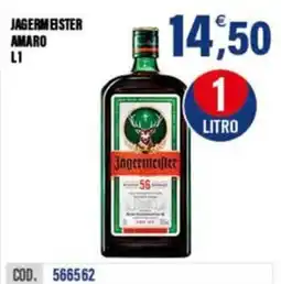 Adhoc Jagermeister amaro L1 offerta
