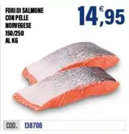 Adhoc Fori di salmone con pelle norvegese offerta