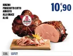 Adhoc Prosciutto cotto arrosto alla brace Renzini offerta