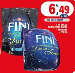 Adhoc Fini lusso prosciutto cotto addobbo/tondo offerta