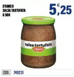 Adhoc Salsa tartufata D'Amico offerta