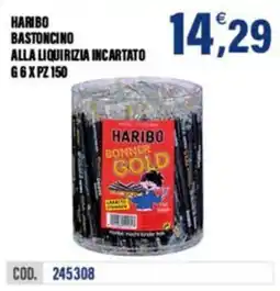 Adhoc Haribo bastoncino alla liquirizia incartato offerta