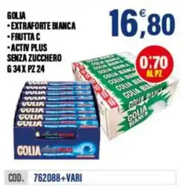 Adhoc Golia colla bianca offerta
