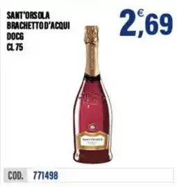 Adhoc Sant'Orsola Brachetto d'Acqui DOCG offerta