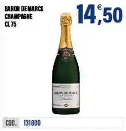 Adhoc Baron de Marck Champagne offerta