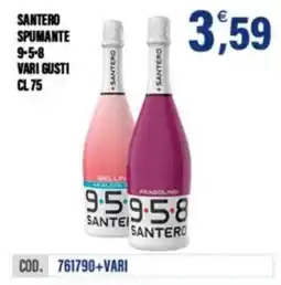 Adhoc Santero spumante 9-5-8 offerta