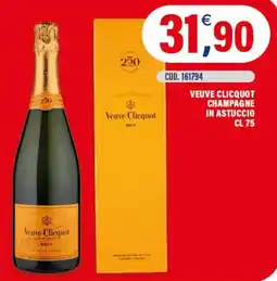 Adhoc Veuve Clicquot Champagne offerta