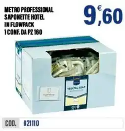Adhoc Metro Professional Saponette Hotel offerta