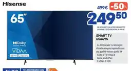 FreeShop Hisense SMART TV 65A69S offerta