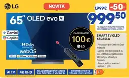 FreeShop LG SMART TV OLED 65C65LA offerta