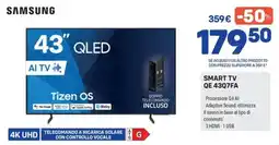 FreeShop Samsung Smart TV QE 43Q7FA offerta