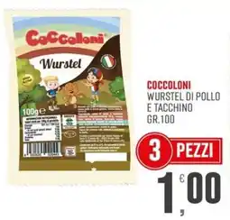 Maxipiù Coccoloni Wurstel offerta