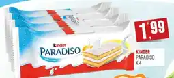 Maxipiù Kinder Paradiso offerta