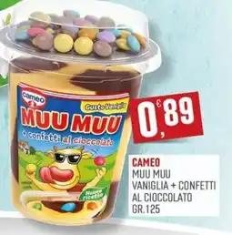 Maxipiù Cameo Muu Muu Vaniglia + Confetti al Cioccolato offerta