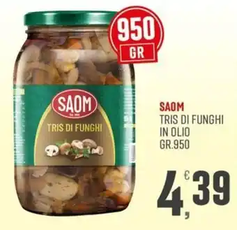 Maxipiù Saom tris di funghi offerta