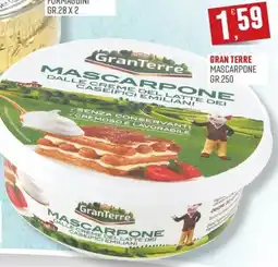 Maxipiù GranTerre Mascarpone offerta