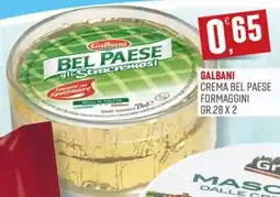 Maxipiù Galbani Crema Bel Paese Formaggini offerta