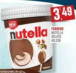 Maxipiù Nutella gelato offerta